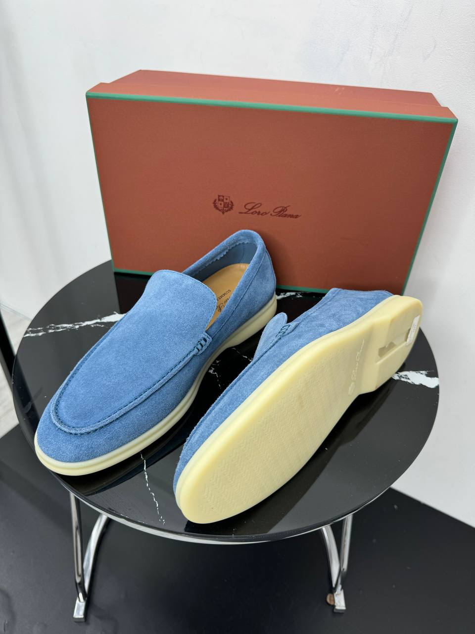 МУЖСКИЕ ЛОФЕРЫ LORO PIANA детальное фото