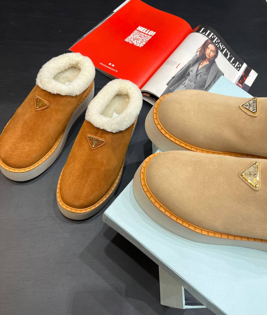 УГГИ PRADA детальное фото