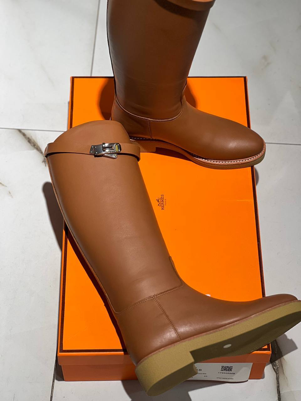 САПОГИ HERMES детальное фото