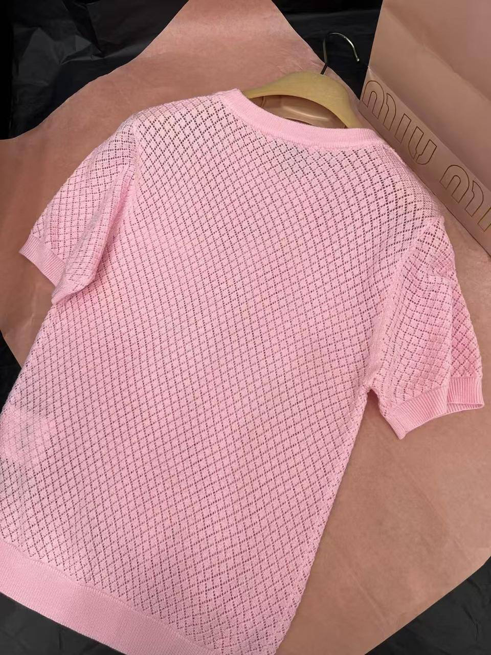 ФУТБОЛКА MIU MIU детальное фото