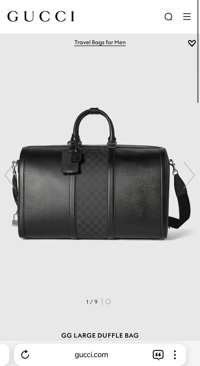 ДОРОЖНАЯ СУМКА GUCCI детальное фото