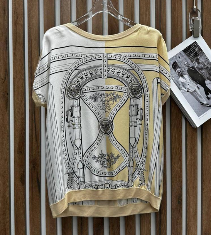 ФУТБОЛКА HERMES фото