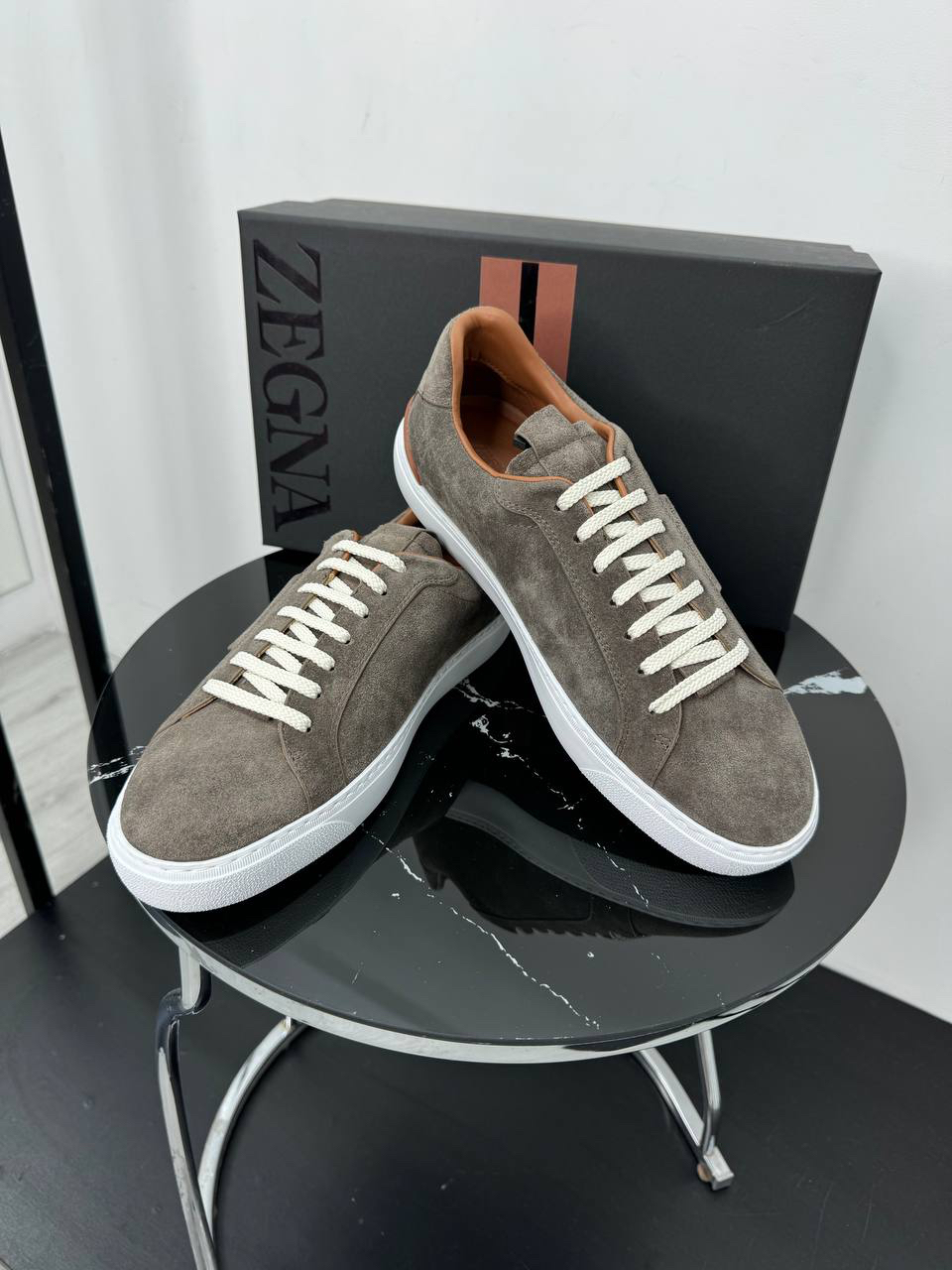 МУЖСКИЕ КЕДЫ ZEGNA детальное фото