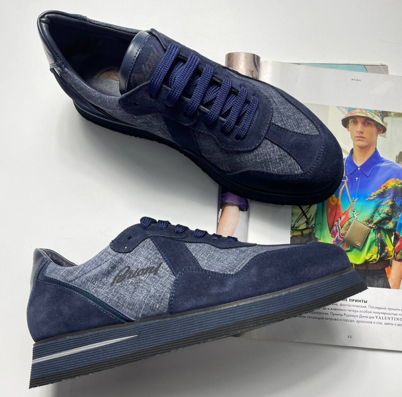 МУЖСКИЕ КРОССОВКИ BRIONI фото