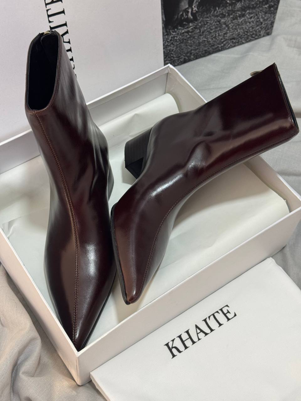 БОТИЛЬОНЫ KHAITE детальное фото