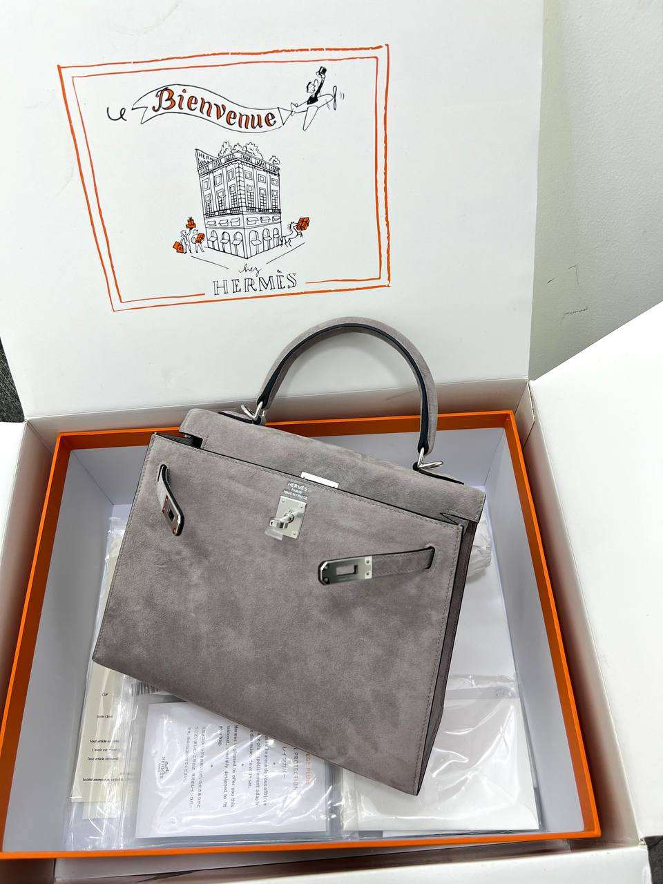 СУМКА HERMES KELLY 25 детальное фото