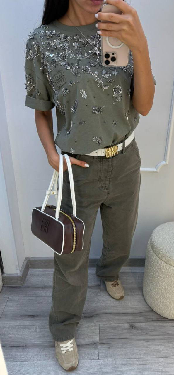 ДЖИНСЫ MIU MIU детальное фото