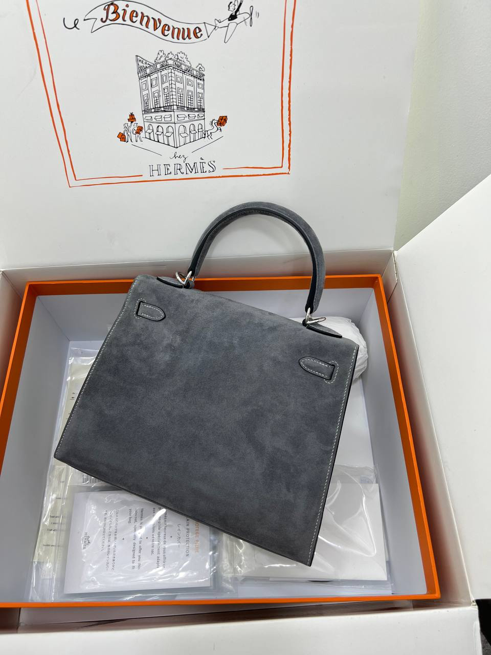 СУМКА HERMES KELLY 25 детальное фото