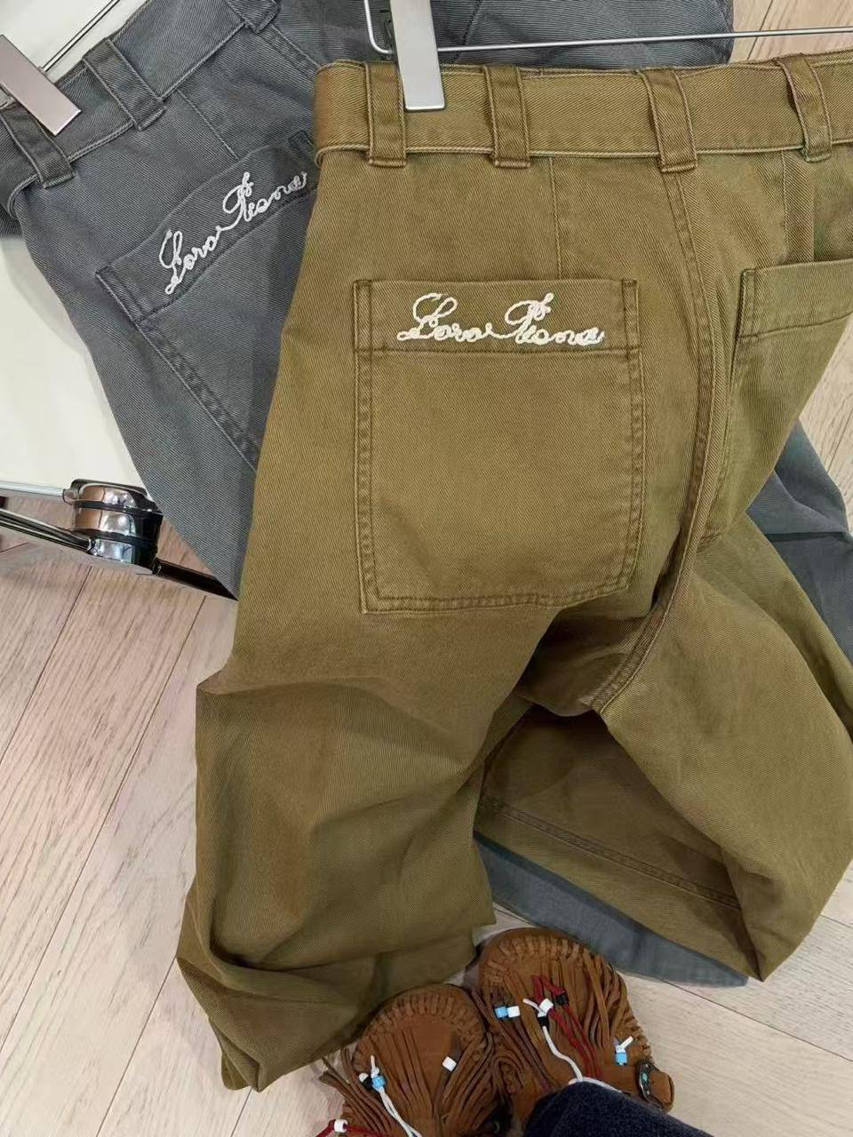 БРЮКИ LORO PIANA детальное фото