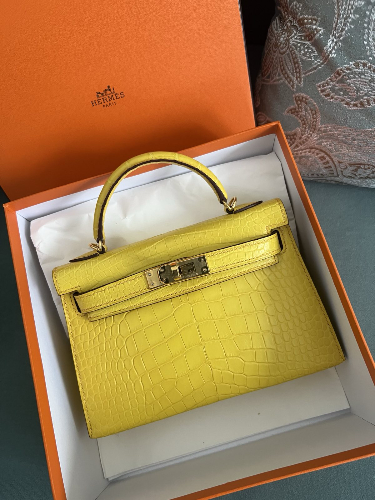 СУМКА HERMES KELLY 20 MINI детальное фото