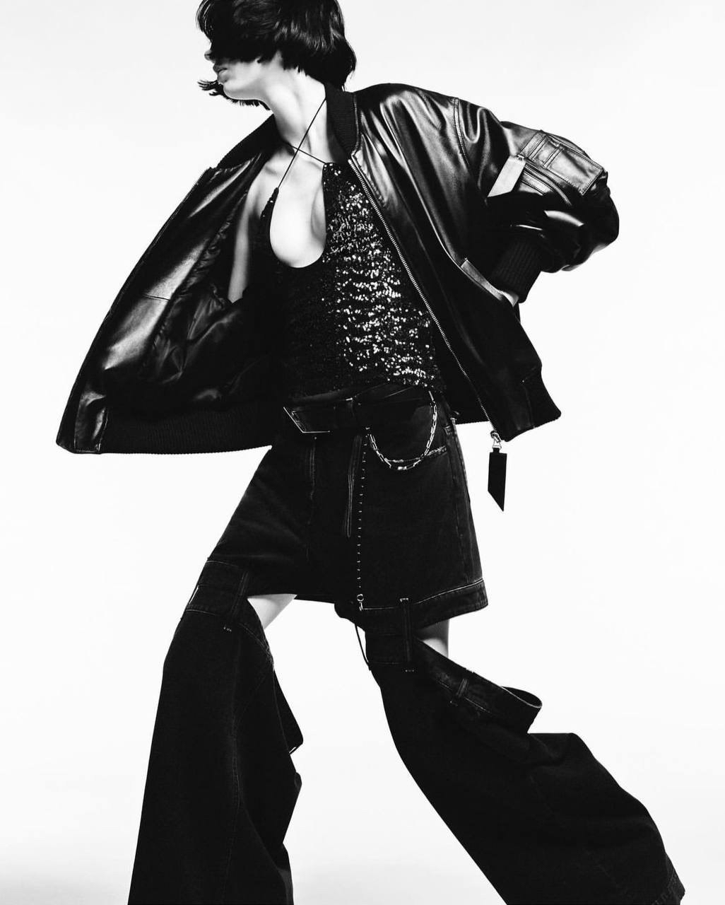 ДЖИНСЫ THE ATTICO детальное фото