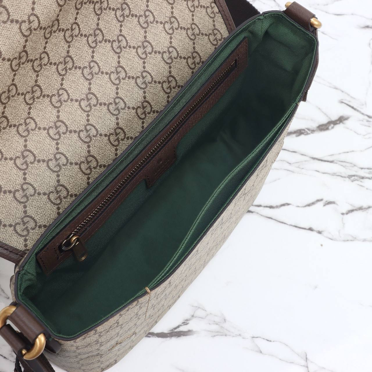 МУЖСКАЯ СУМКА МЕССЕНДЖЕР GUCCI детальное фото