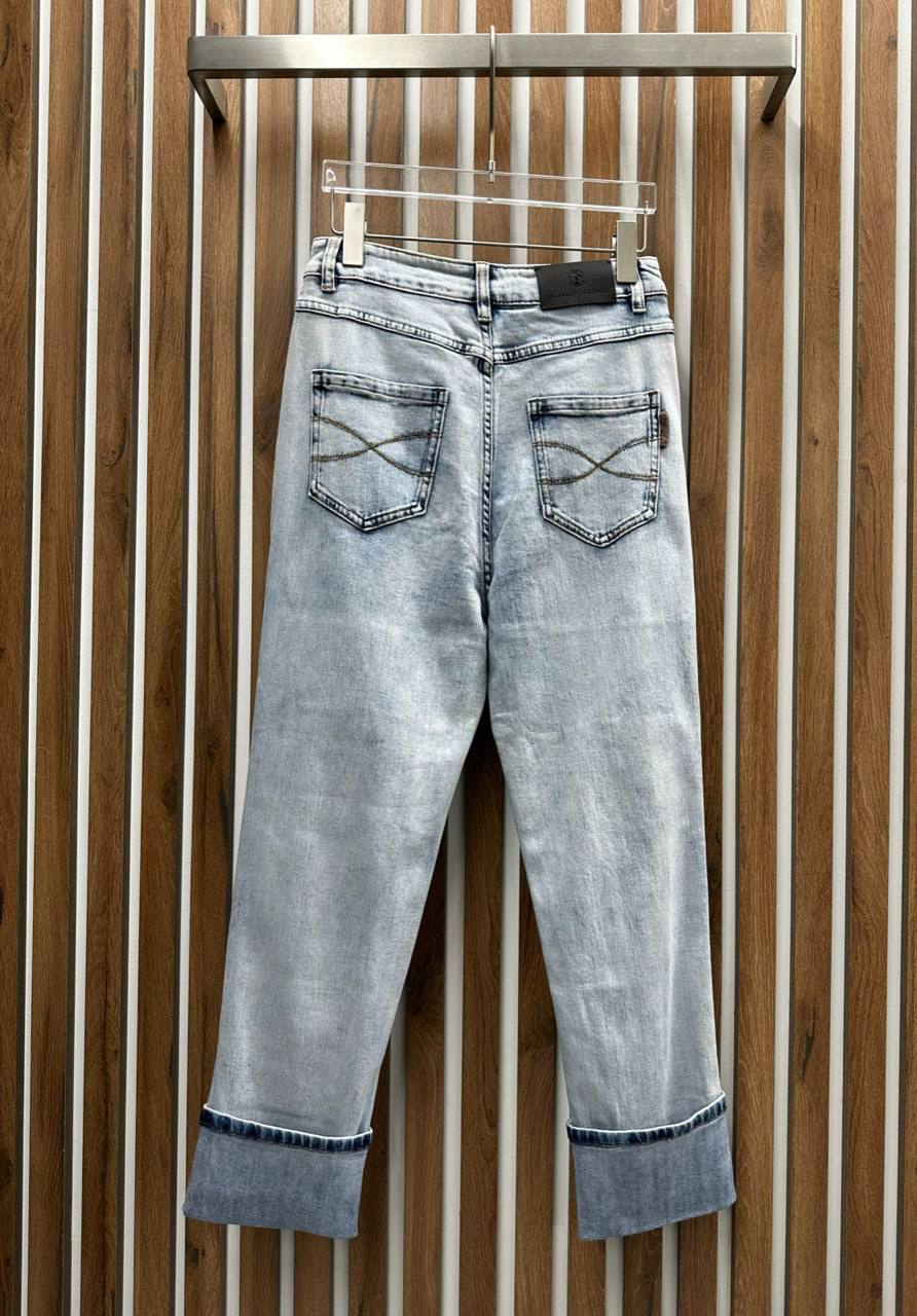 ДЖИНСЫ BRUNELLO CUCINELLI детальное фото