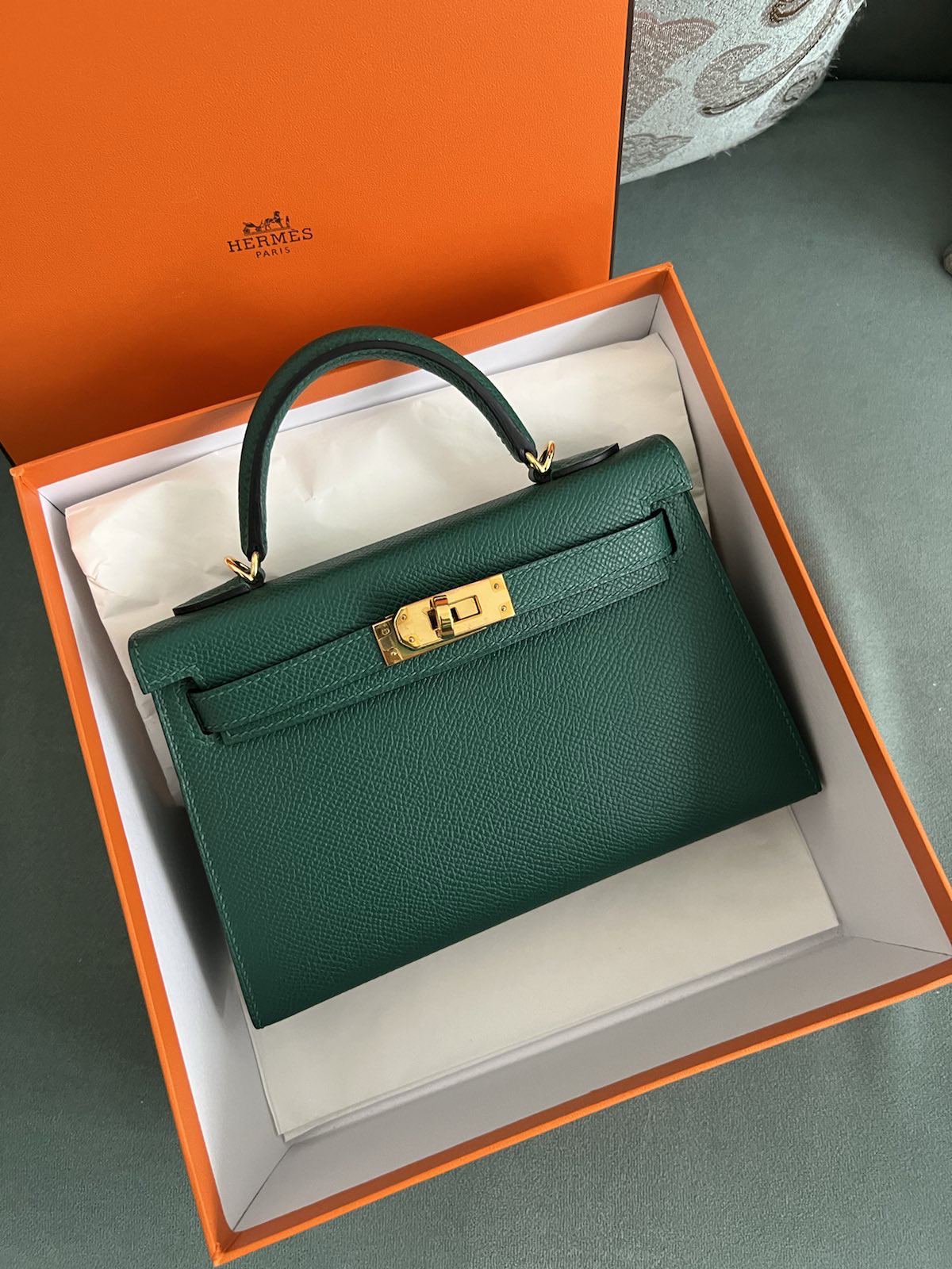 СУМКА HERMES KELLY MINI 20 детальное фото