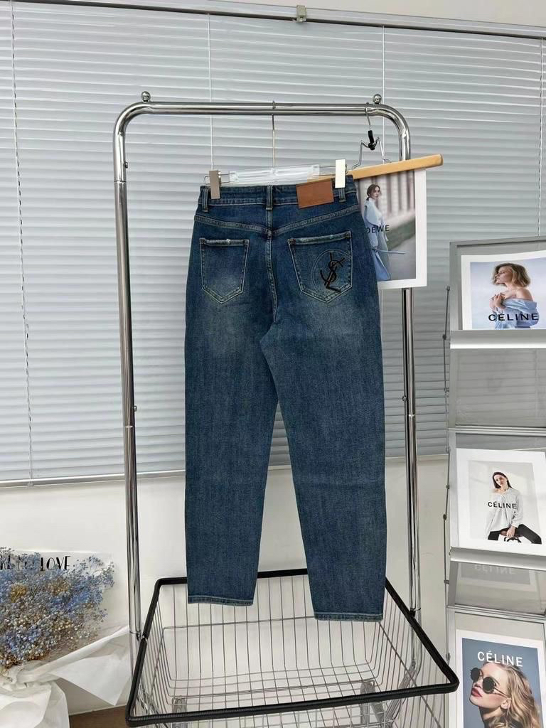 ДЖИНСЫ SAINT LAURENT детальное фото