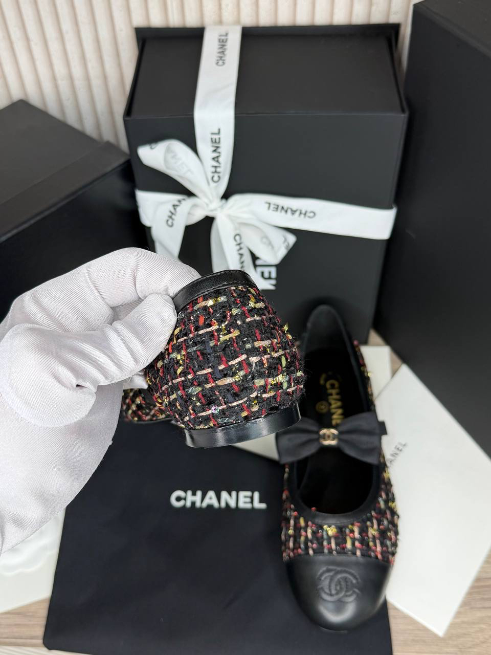 БАЛЕТКИ CHANEL детальное фото