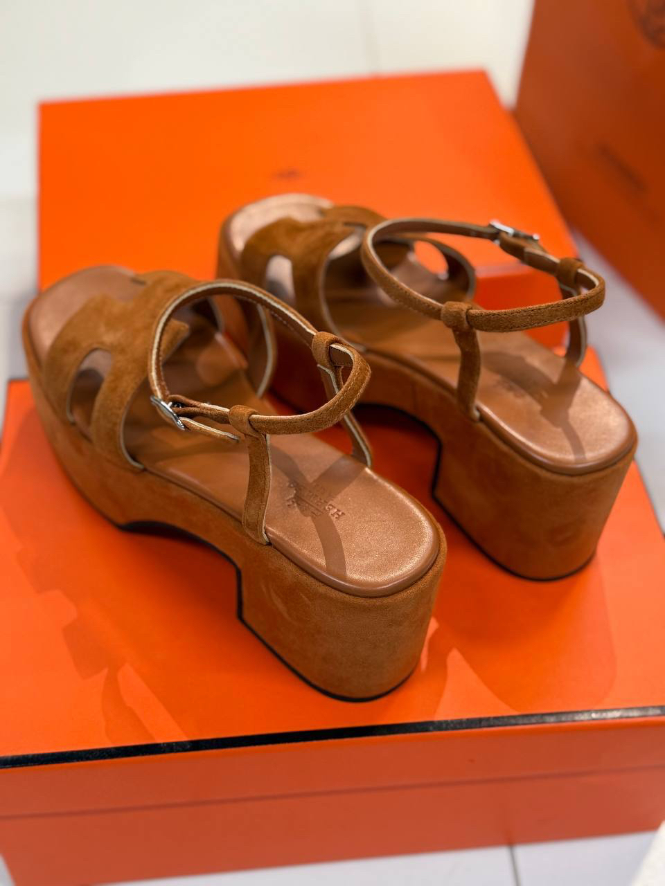 БОСОНОЖКИ HERMES детальное фото