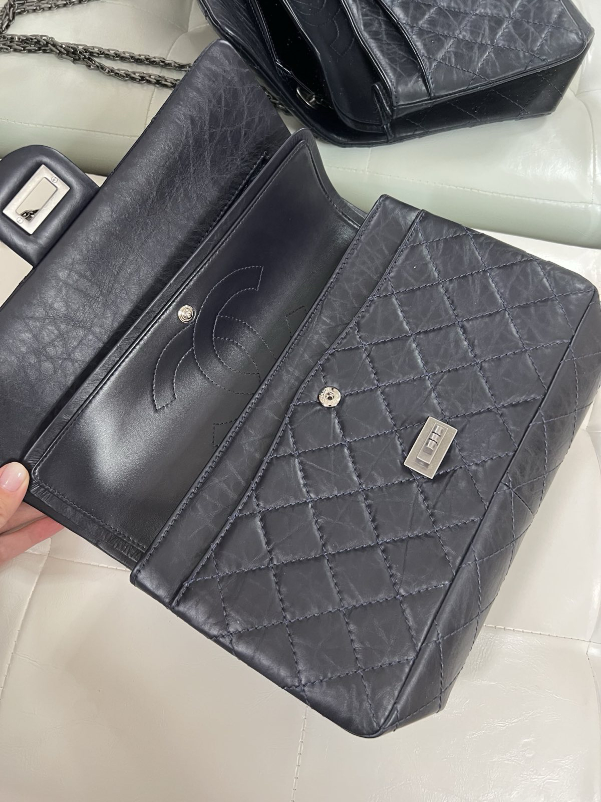 СУМКА CHANEL VINTAGE 28 см детальное фото