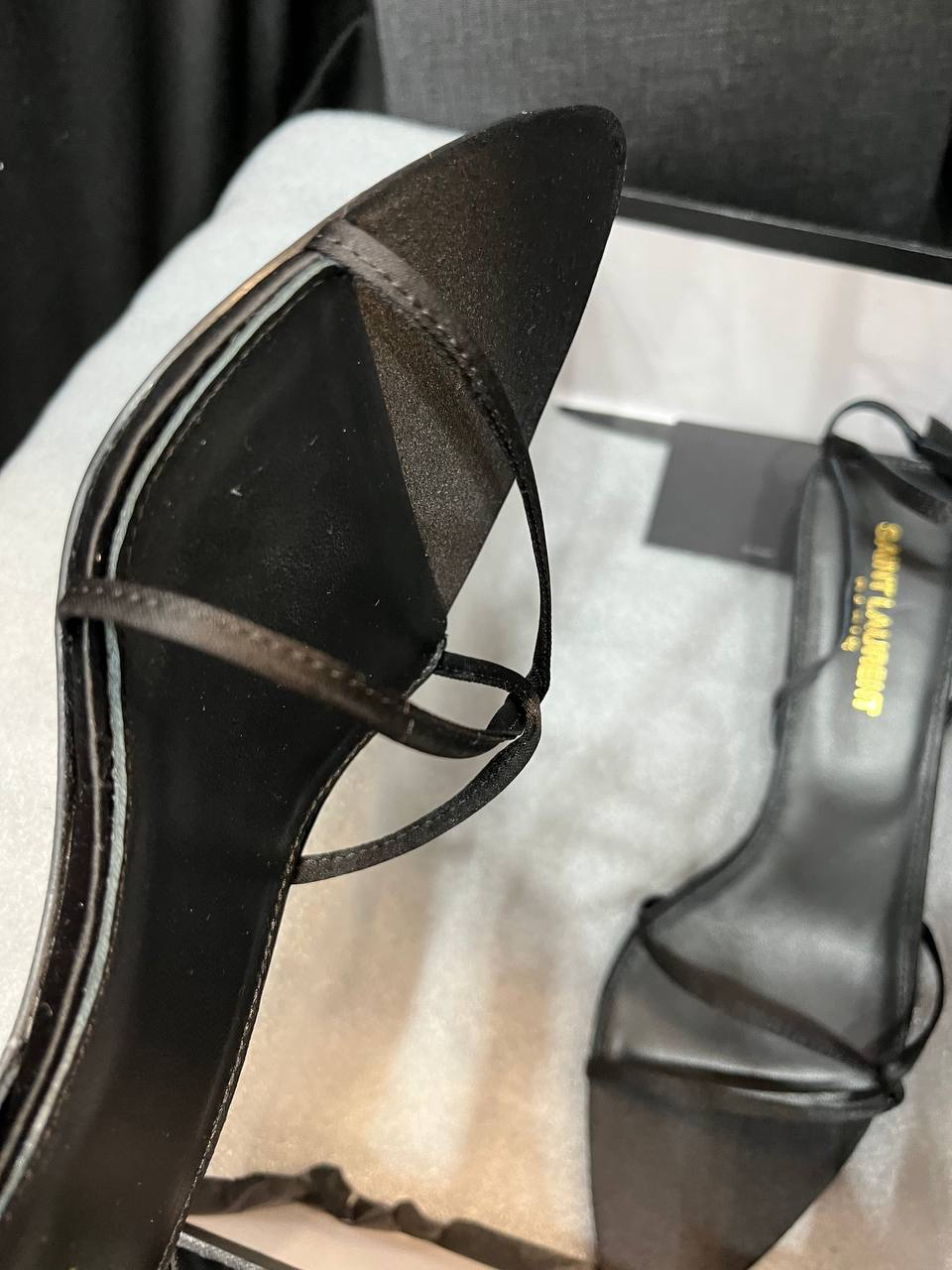 БОСОНОЖКИ SAINT LAURENT детальное фото