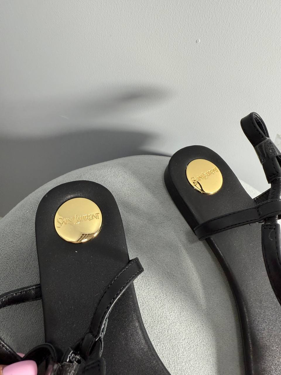 БОСОНОЖКИ SAINT LAURENT детальное фото