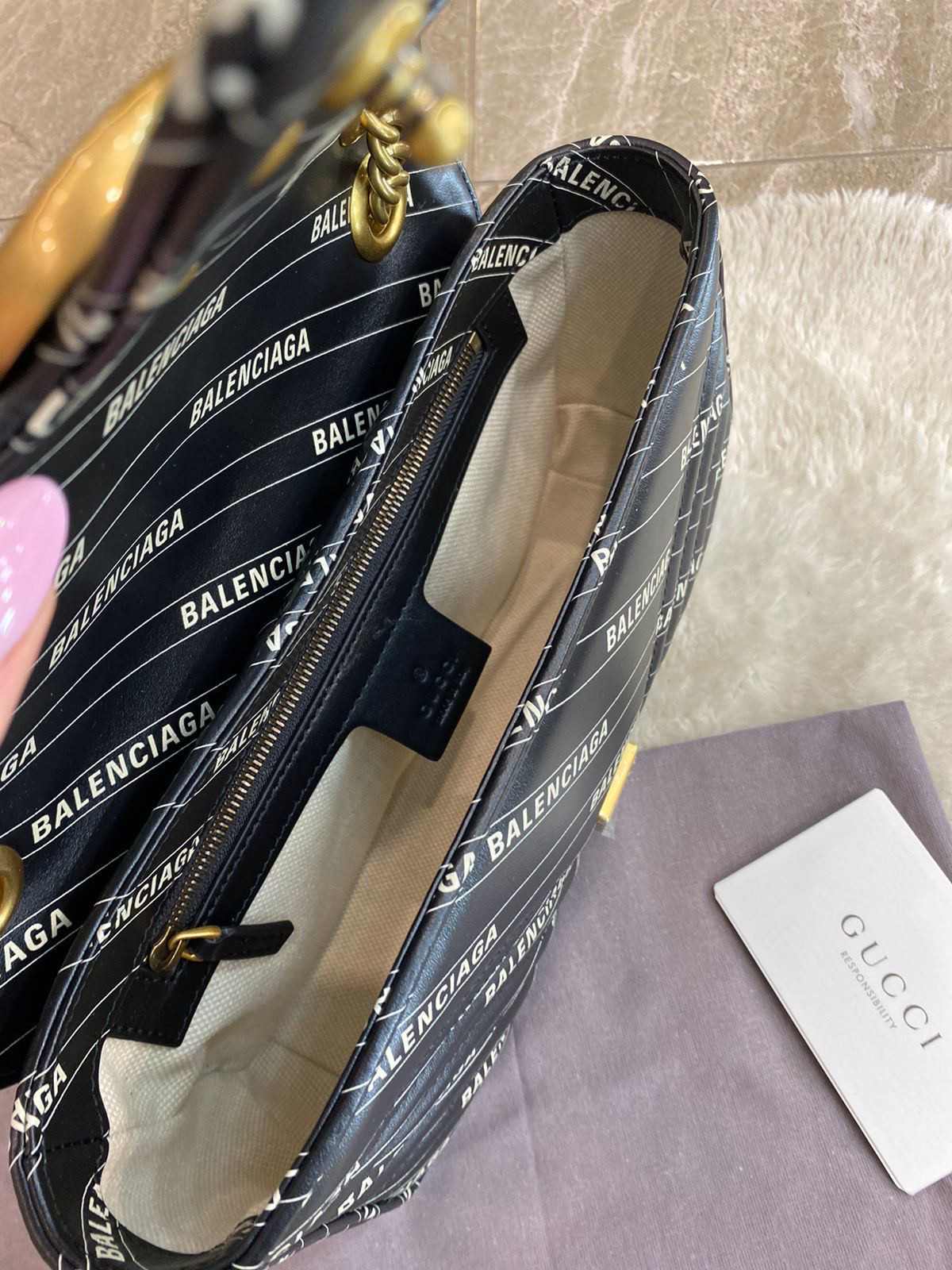 СУМКА GUCCI MARMONT детальное фото