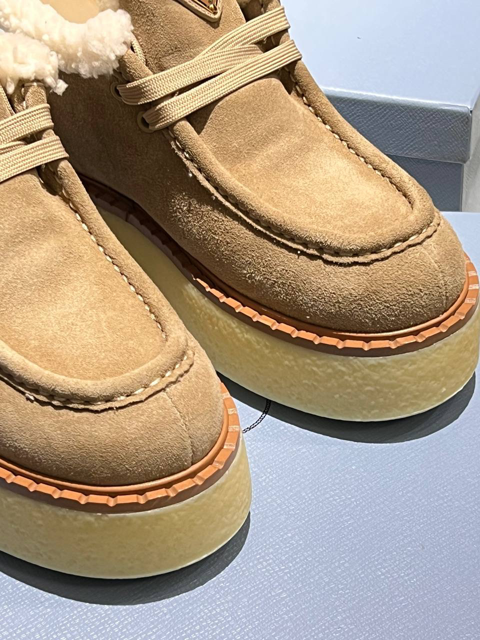 БОТИНКИ PRADA детальное фото