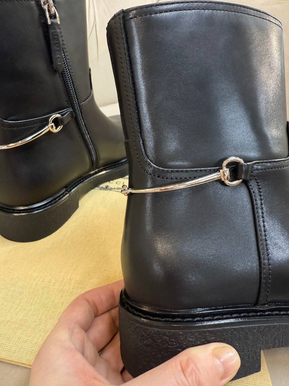 БОТИНКИ GUCCI детальное фото