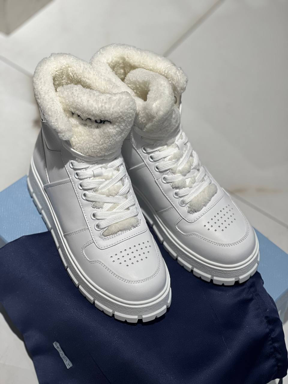 БОТИНКИ PRADA детальное фото