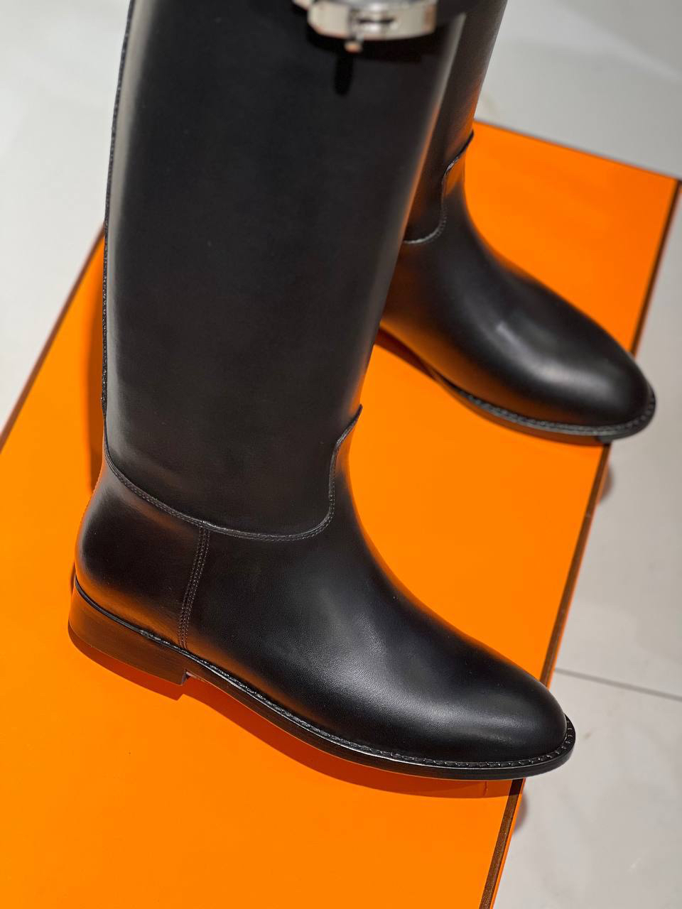 САПОГИ HERMES детальное фото