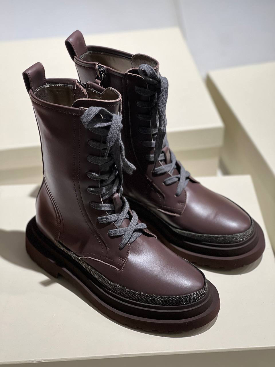 БОТИНКИ BRUNELLO CUCINELLI детальное фото