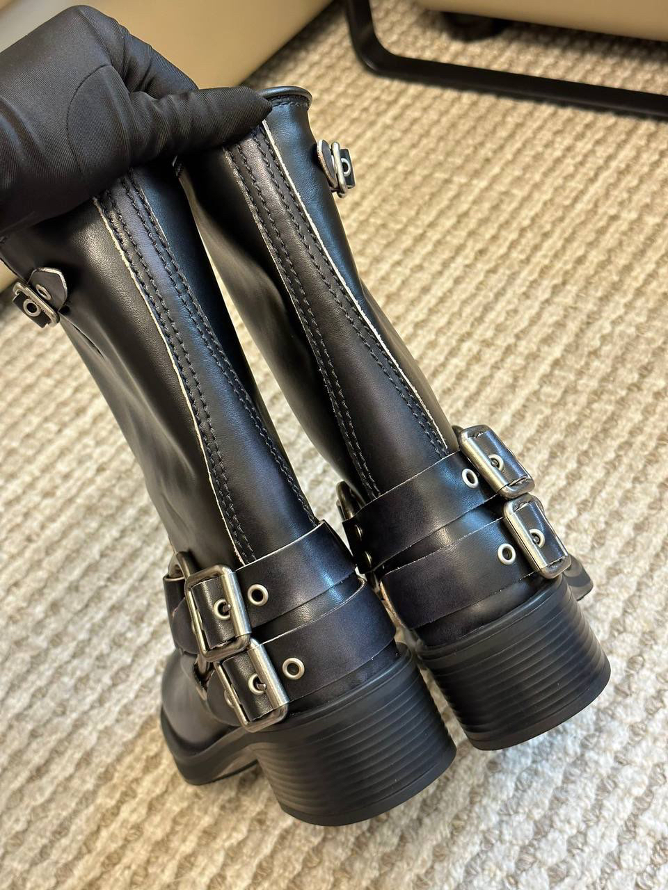 САПОГИ MIU MIU детальное фото
