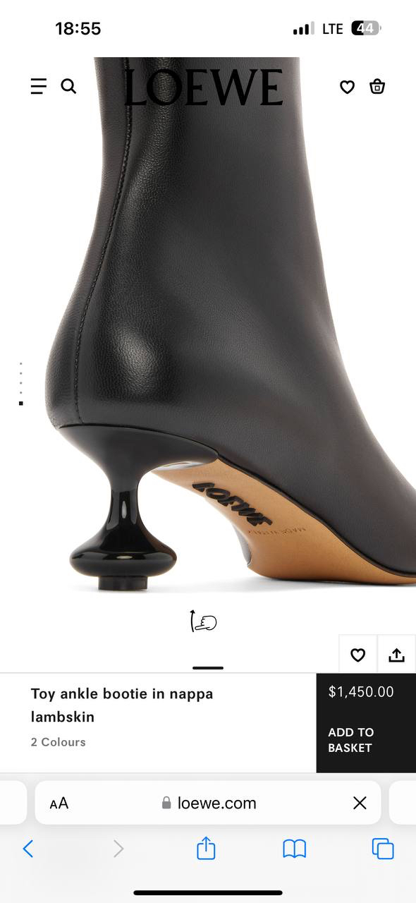 БОТИЛЬОНЫ LOEWE детальное фото