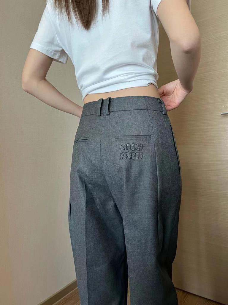 БРЮКИ MIU MIU детальное фото