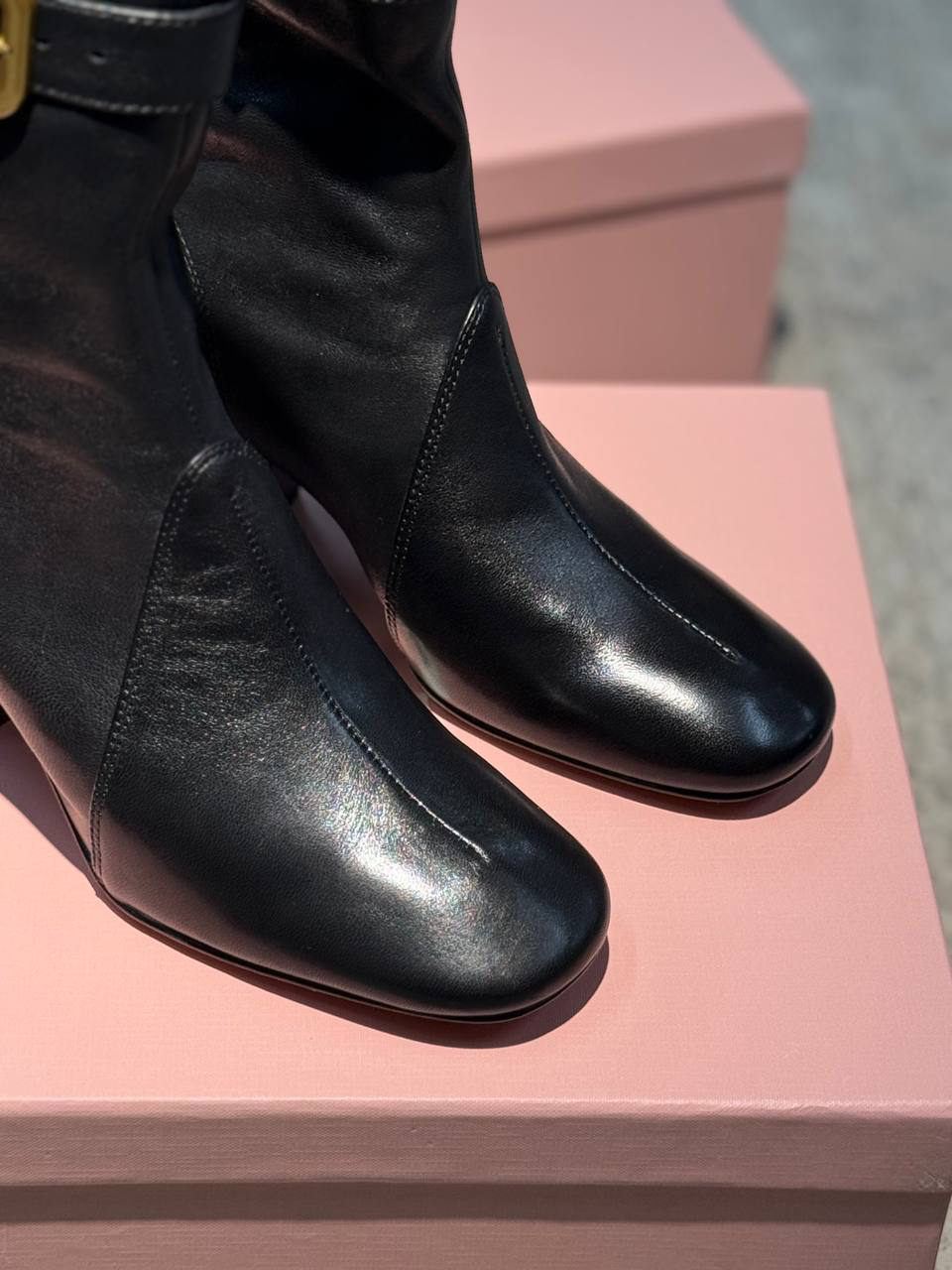 САПОГИ MIU MIU детальное фото