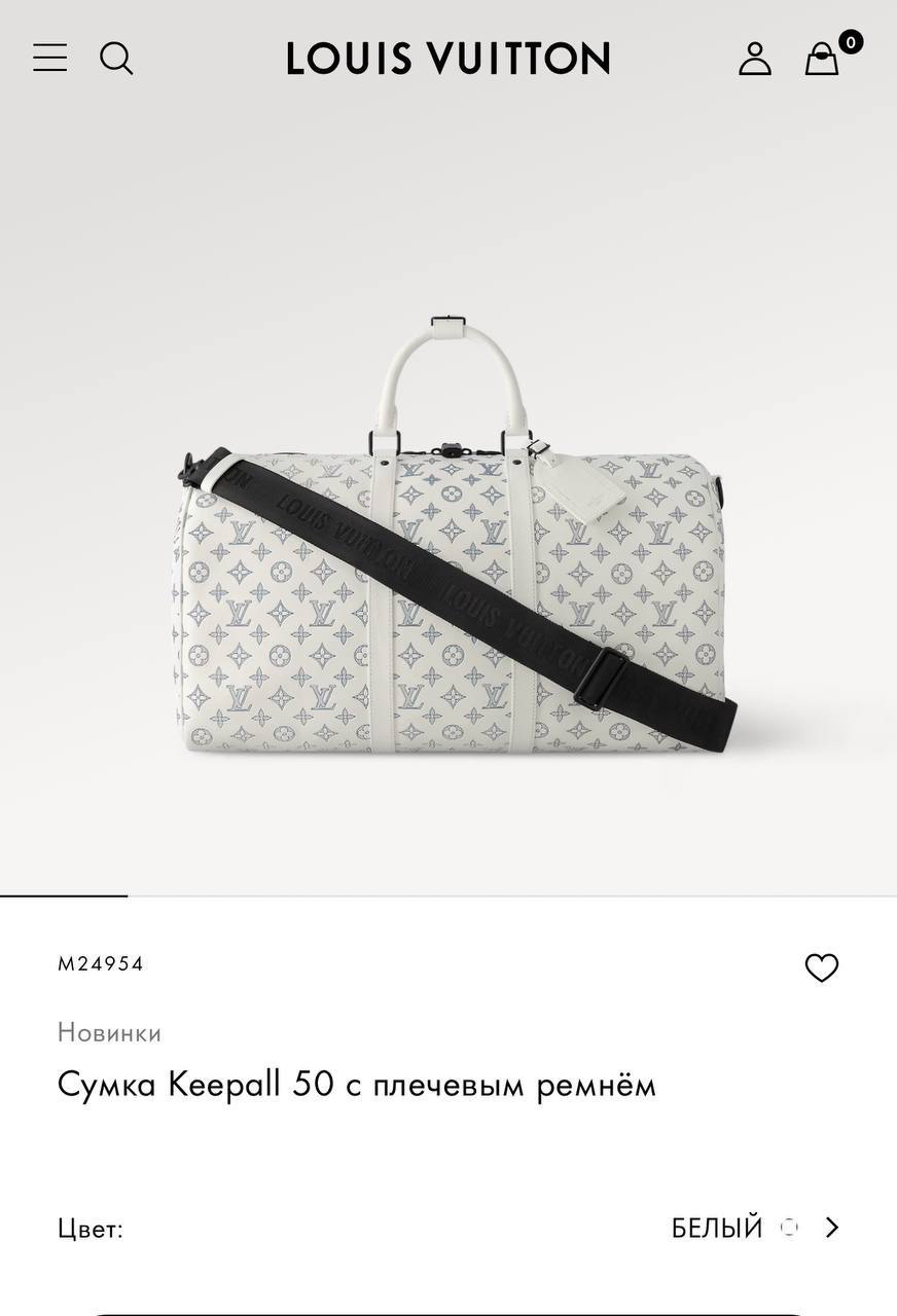 ДОРОЖНАЯ СУМКА LOUIS VUITTON детальное фото