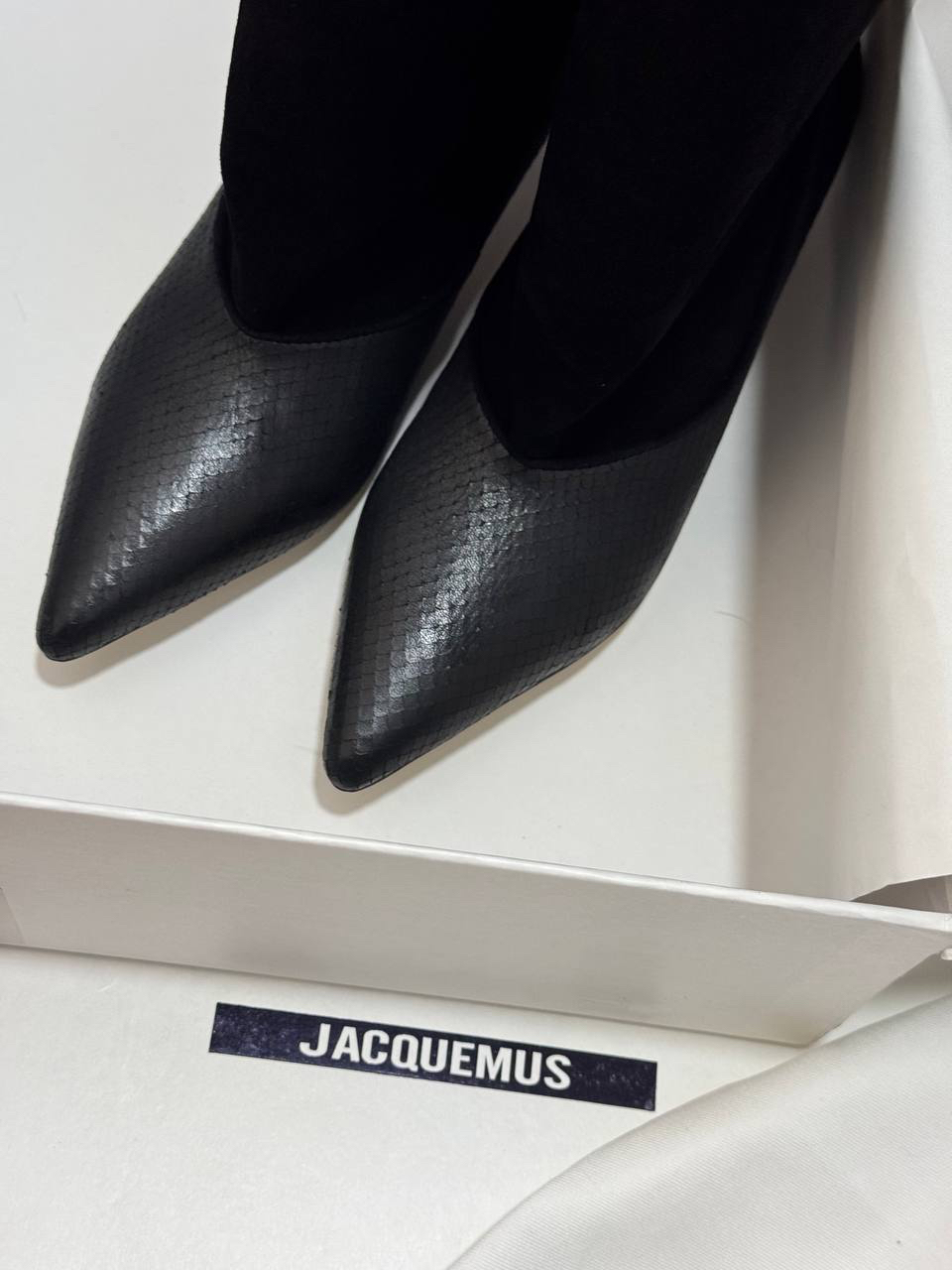 САПОГИ JACQUEMUS детальное фото