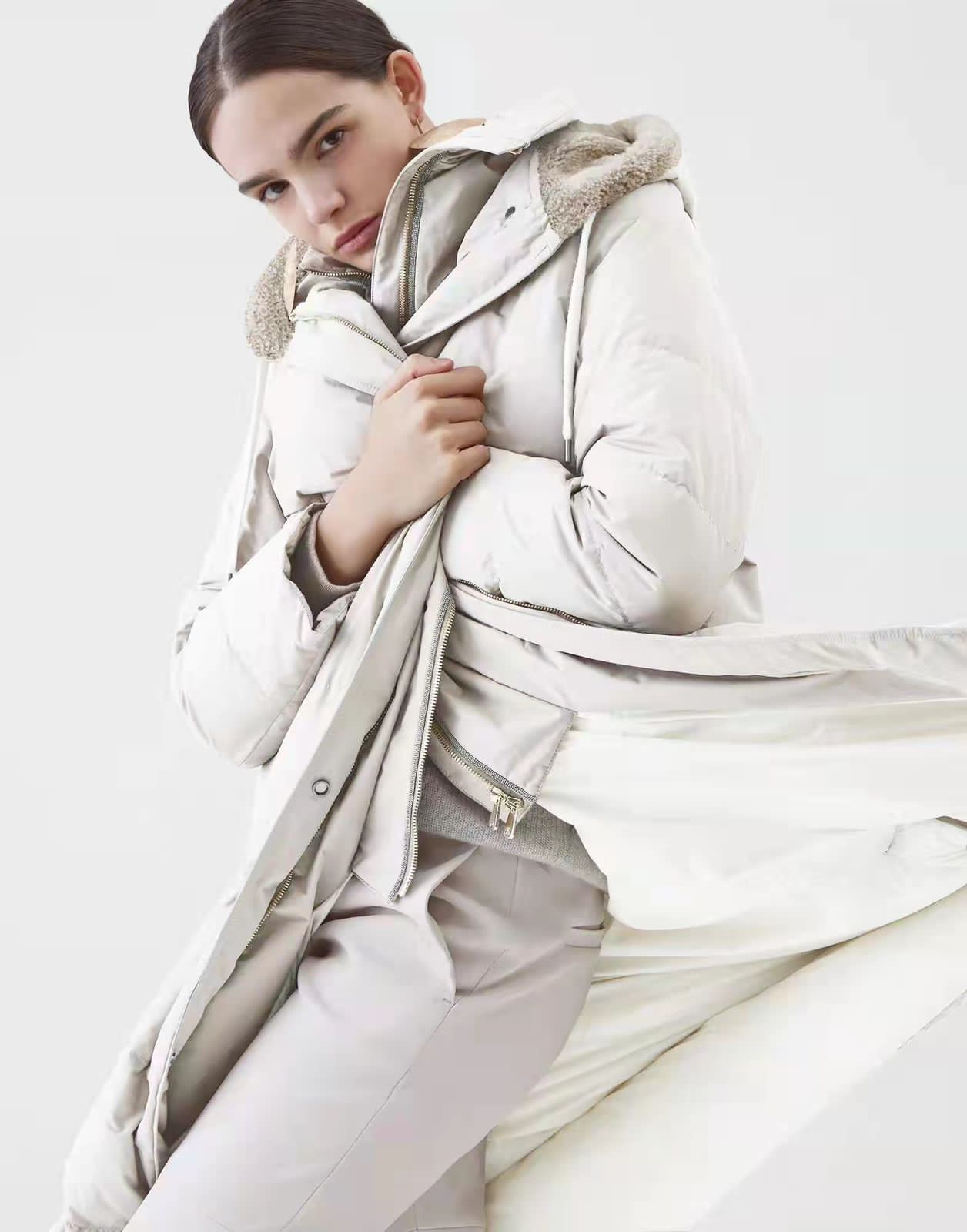 ПУХОВИК BRUNELLO CUCINELLI детальное фото