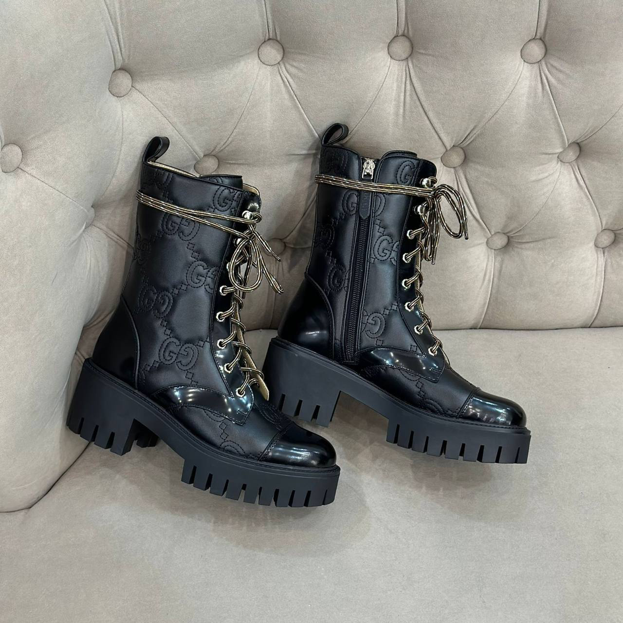 БОТИНКИ GUCCI детальное фото