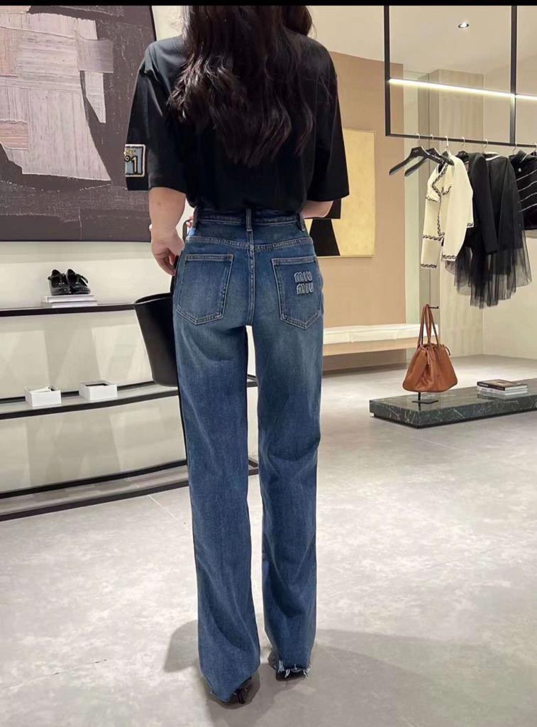 ДЖИНСЫ MIU MIU детальное фото