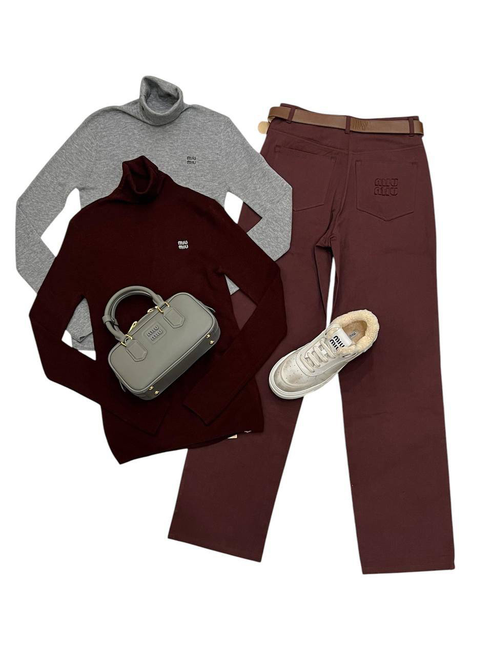 БРЮКИ MIU MIU детальное фото