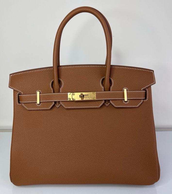 СУМКА HERMES BIRKIN 30 Ручная работа фото