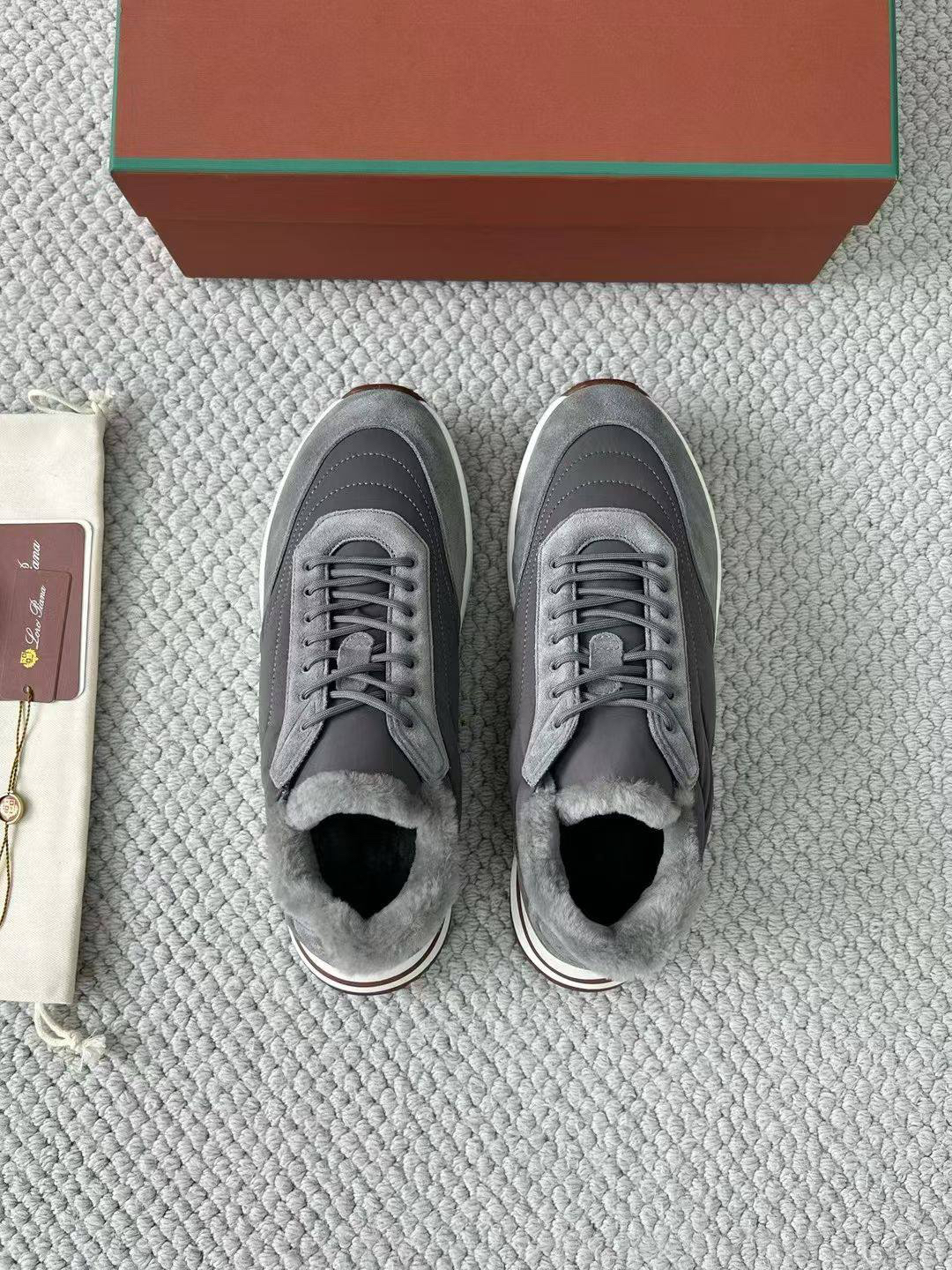 МУЖСКИЕ КРОССОВКИ LORO PIANA детальное фото