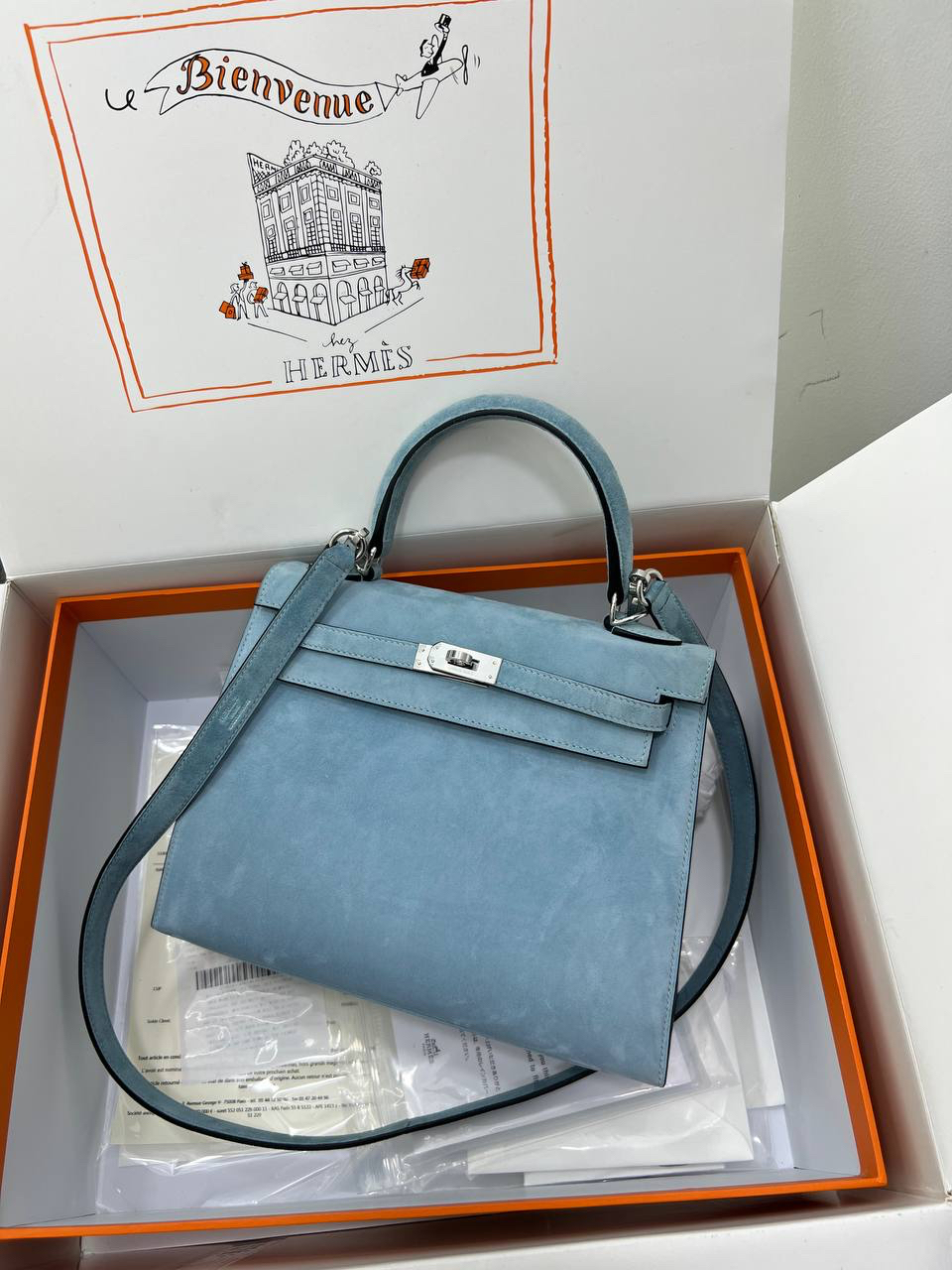 СУМКА HERMES KELLY 25 детальное фото