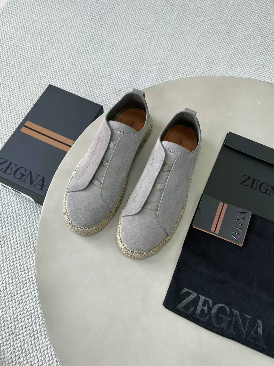МУЖСКИЕ КЕДЫ ZEGNA детальное фото