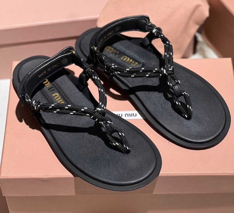 САНДАЛИИ MIU MIU фото