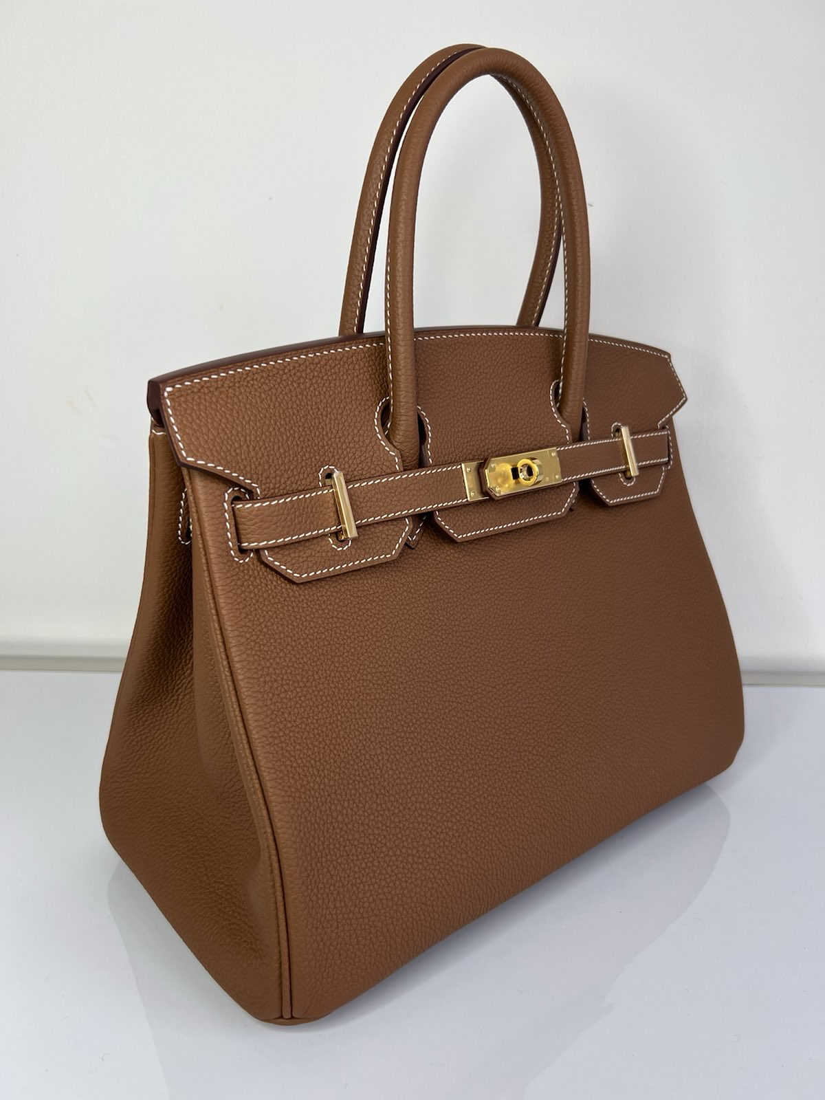 СУМКА HERMES BIRKIN 30 Ручная работа детальное фото