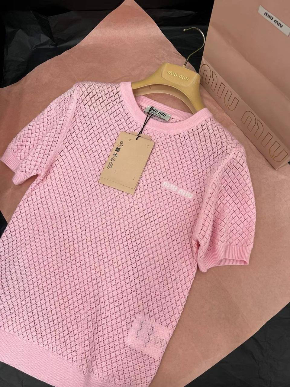 ФУТБОЛКА MIU MIU детальное фото