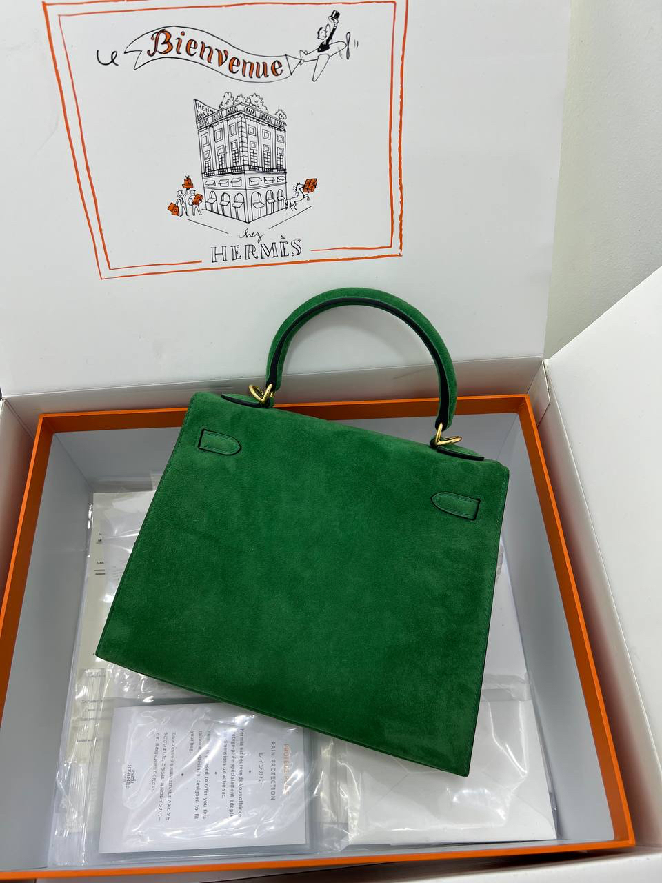 СУМКА HERMES KELLY 25 детальное фото