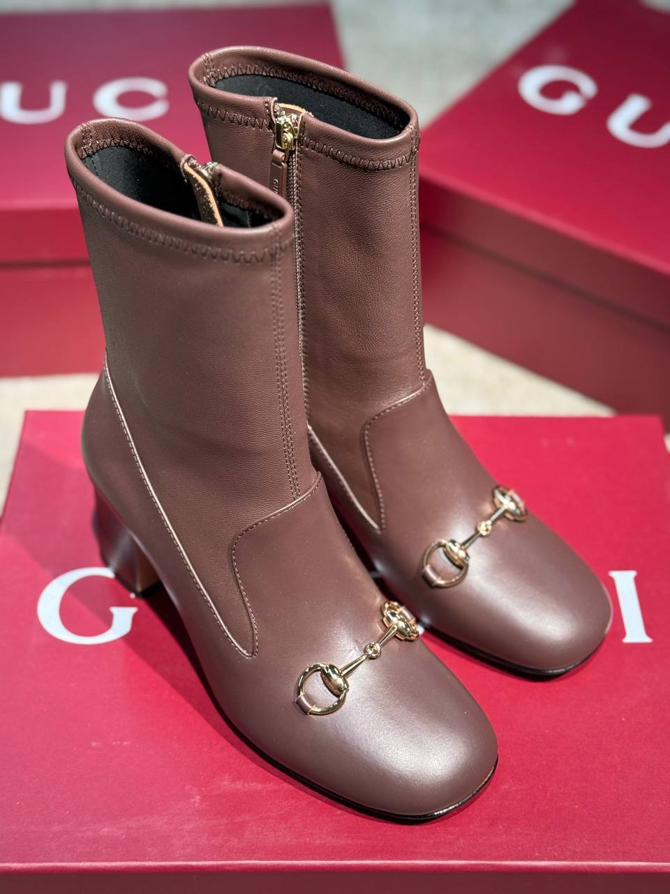 БОТИЛЬОНЫ GUCCI детальное фото