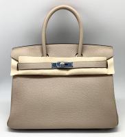 СУМКА HERMES BIRKIN 30 Ручная работа фото